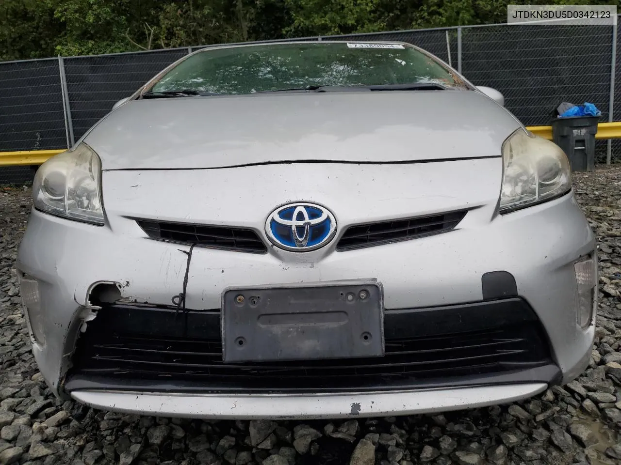 2013 Toyota Prius VIN: JTDKN3DU5D0342123 Lot: 73389054