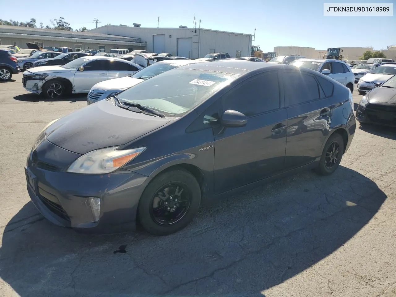 JTDKN3DU9D1618989 2013 Toyota Prius