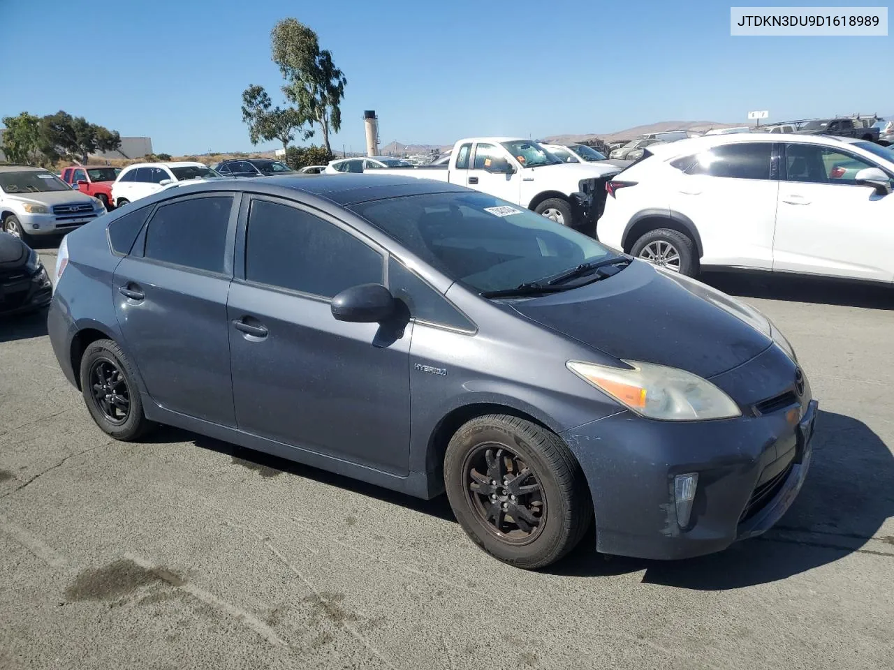 2013 Toyota Prius VIN: JTDKN3DU9D1618989 Lot: 73431454