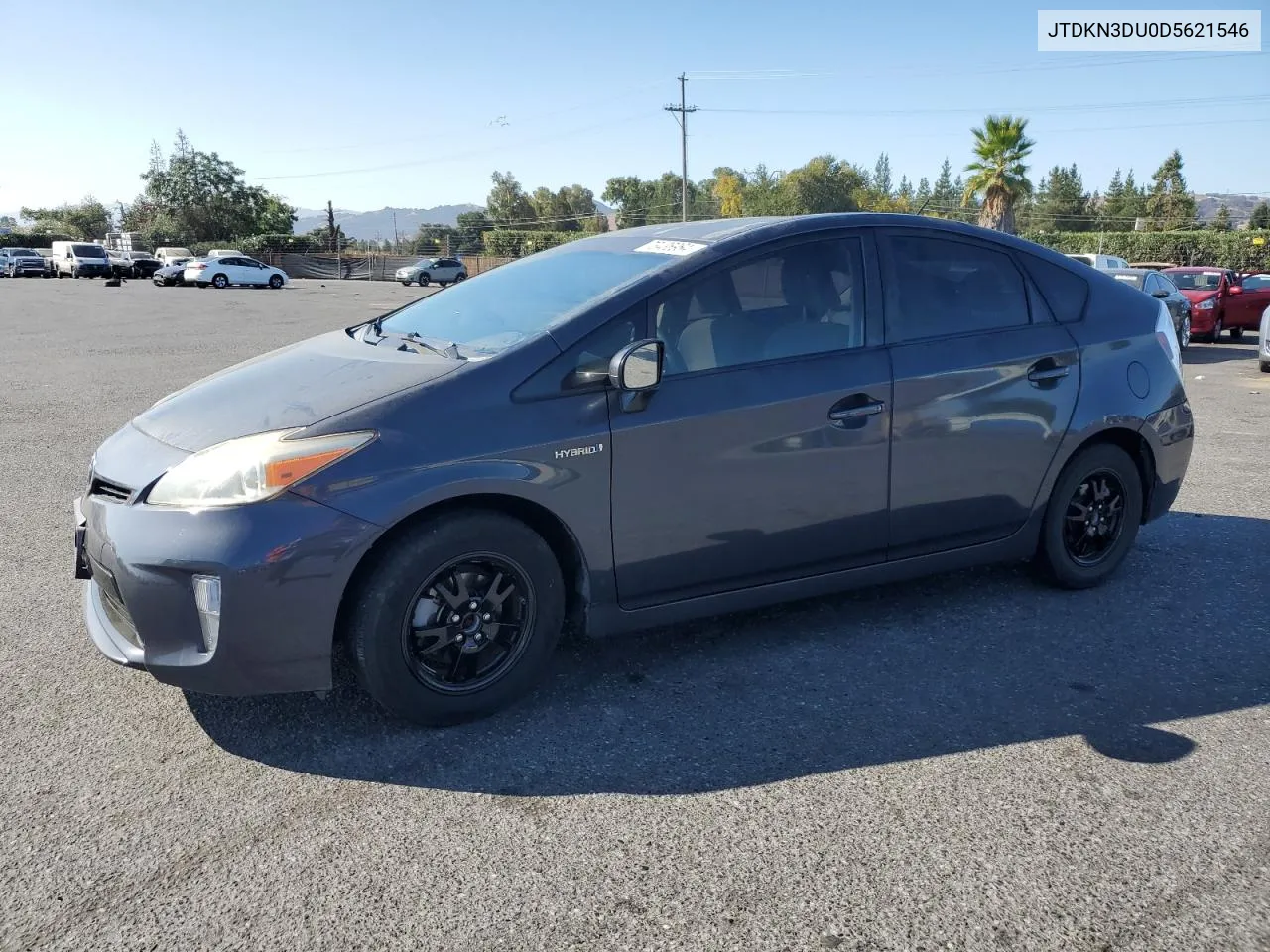 2013 Toyota Prius VIN: JTDKN3DU0D5621546 Lot: 73436964