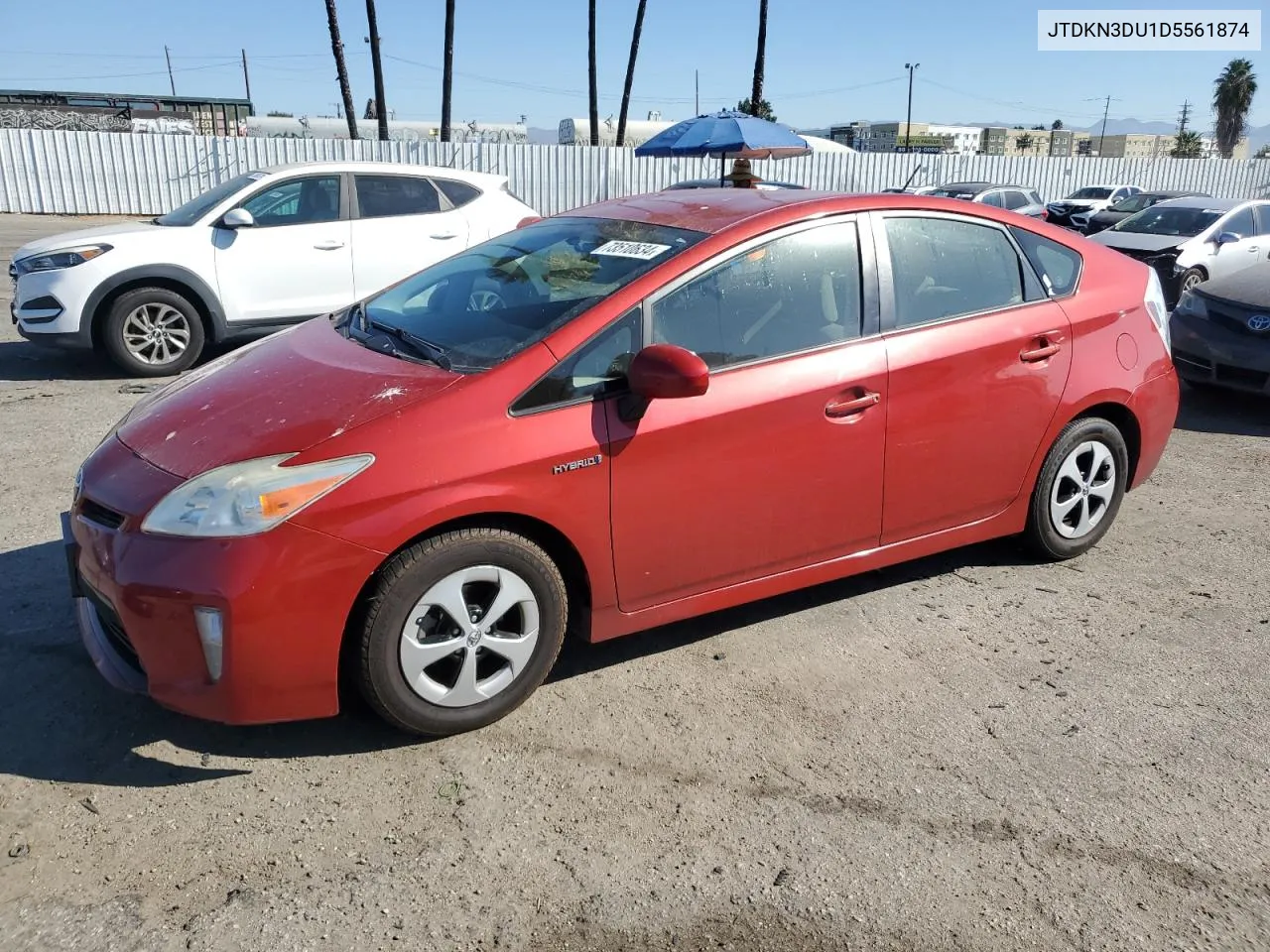 JTDKN3DU1D5561874 2013 Toyota Prius