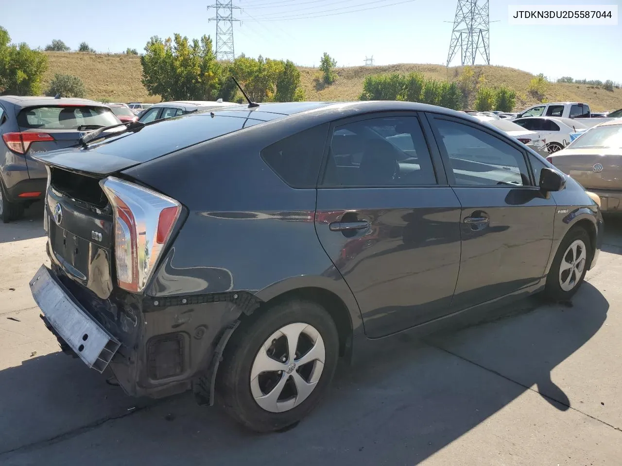 2013 Toyota Prius VIN: JTDKN3DU2D5587044 Lot: 73512284