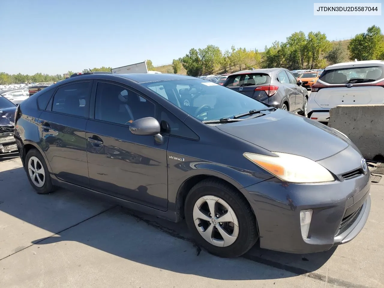 2013 Toyota Prius VIN: JTDKN3DU2D5587044 Lot: 73512284