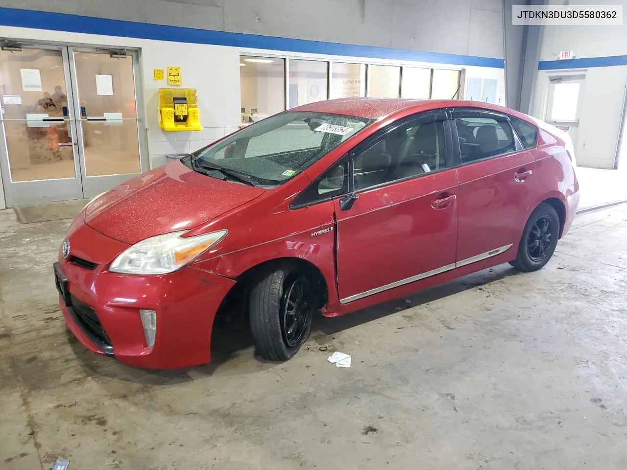 2013 Toyota Prius VIN: JTDKN3DU3D5580362 Lot: 73516354