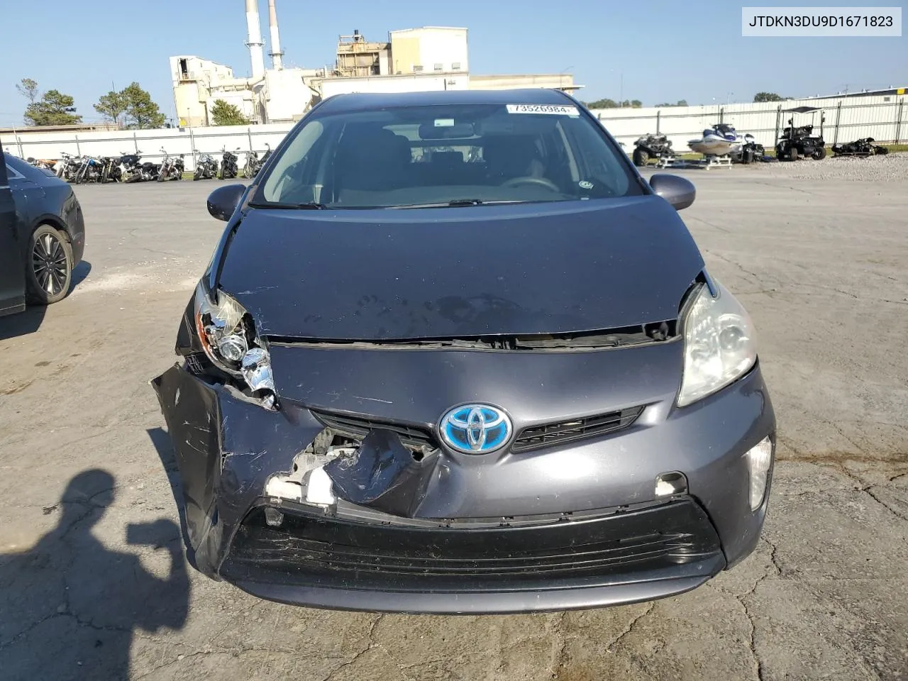 2013 Toyota Prius VIN: JTDKN3DU9D1671823 Lot: 73526984