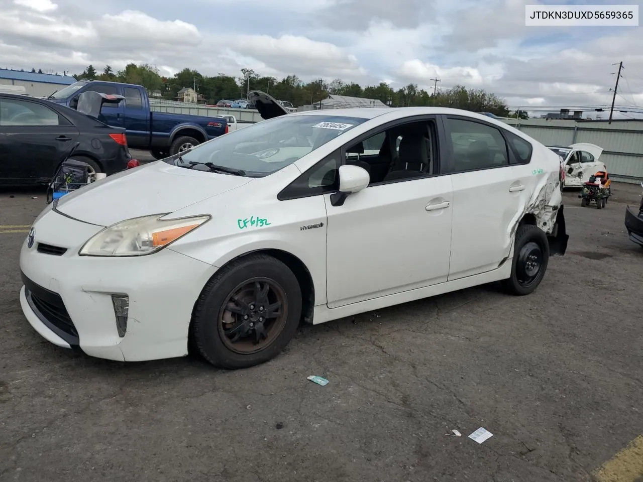 2013 Toyota Prius VIN: JTDKN3DUXD5659365 Lot: 73634454