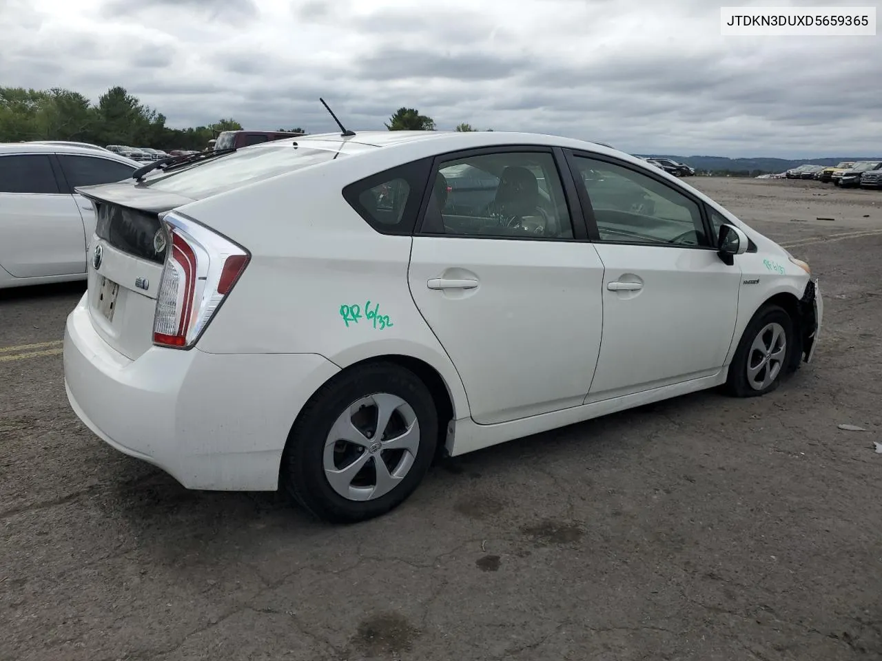 2013 Toyota Prius VIN: JTDKN3DUXD5659365 Lot: 73634454