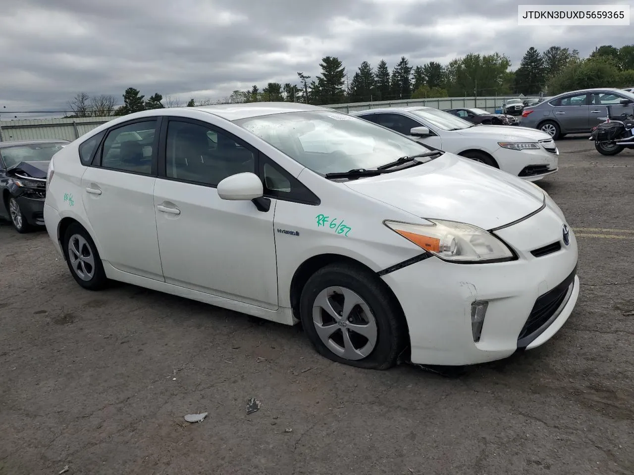 2013 Toyota Prius VIN: JTDKN3DUXD5659365 Lot: 73634454