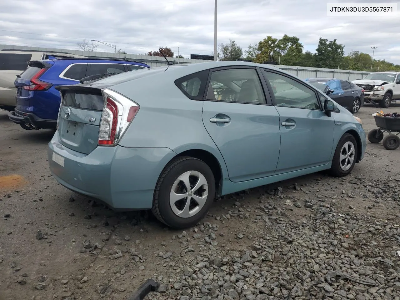 2013 Toyota Prius VIN: JTDKN3DU3D5567871 Lot: 73645234