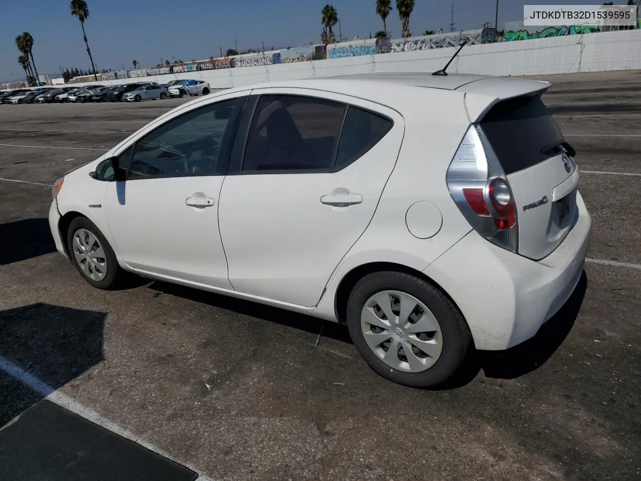 2013 Toyota Prius C VIN: JTDKDTB32D1539595 Lot: 73651324