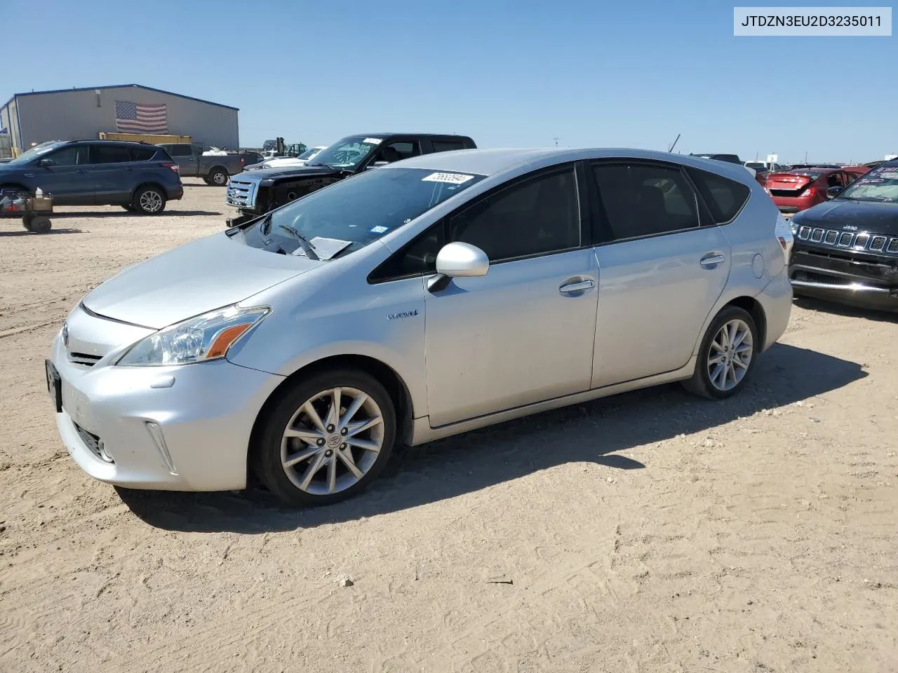 2013 Toyota Prius V VIN: JTDZN3EU2D3235011 Lot: 73653594