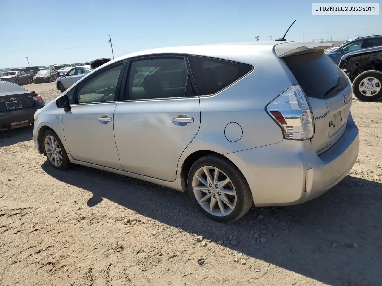 2013 Toyota Prius V VIN: JTDZN3EU2D3235011 Lot: 73653594