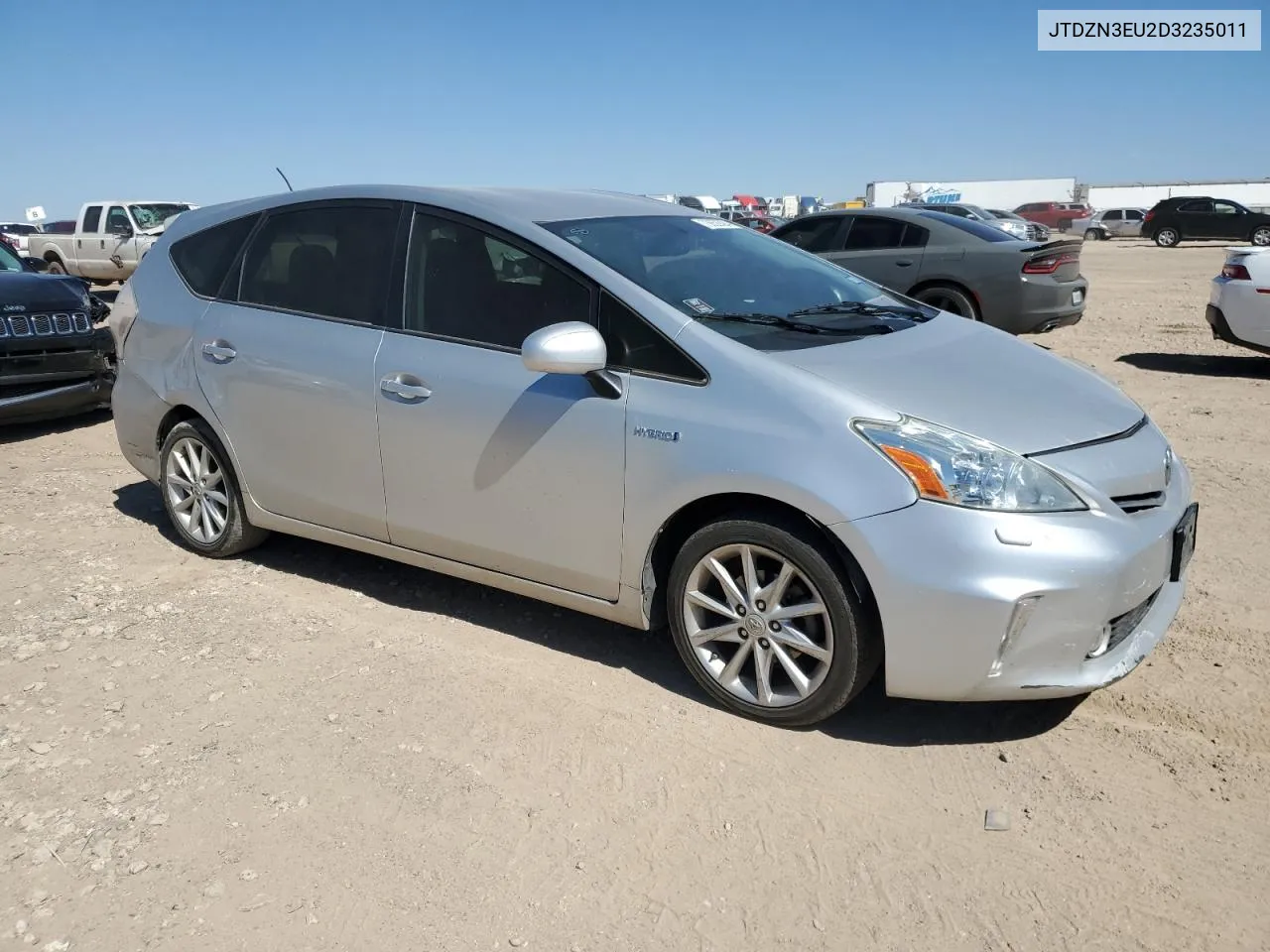 2013 Toyota Prius V VIN: JTDZN3EU2D3235011 Lot: 73653594