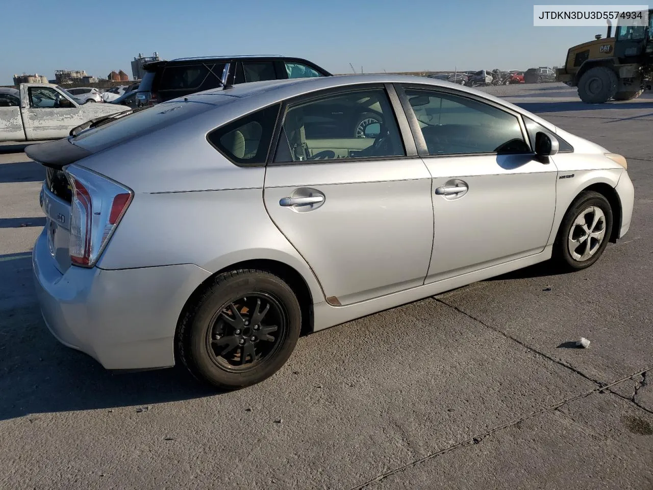 2013 Toyota Prius VIN: JTDKN3DU3D5574934 Lot: 73668614