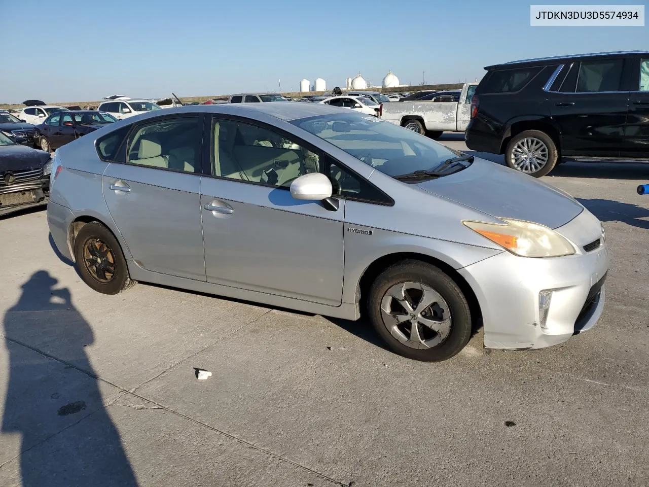 2013 Toyota Prius VIN: JTDKN3DU3D5574934 Lot: 73668614