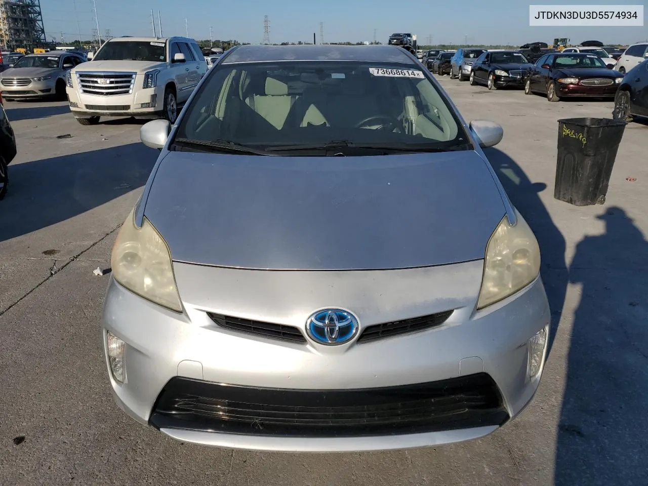 2013 Toyota Prius VIN: JTDKN3DU3D5574934 Lot: 73668614