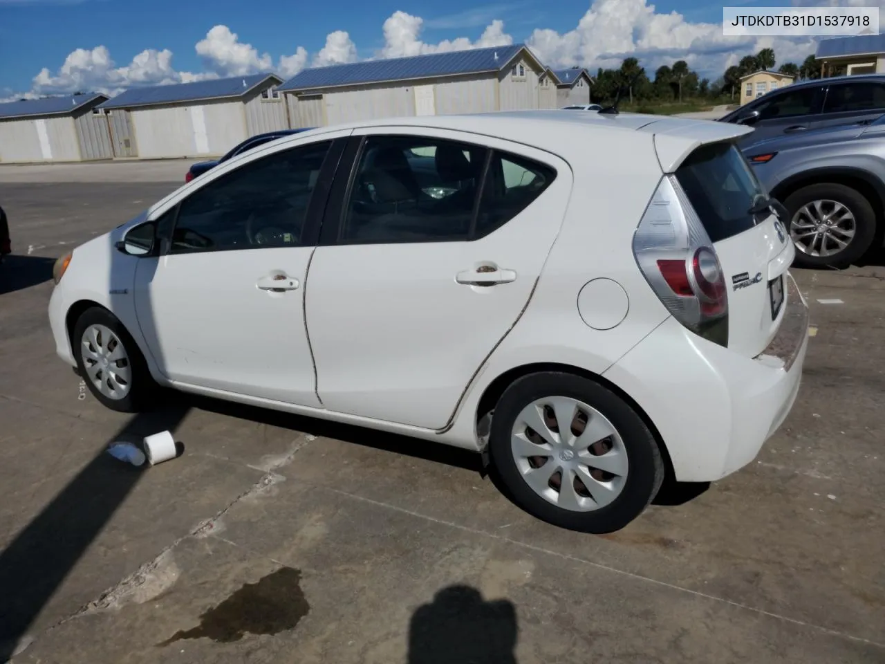 2013 Toyota Prius C VIN: JTDKDTB31D1537918 Lot: 73740204