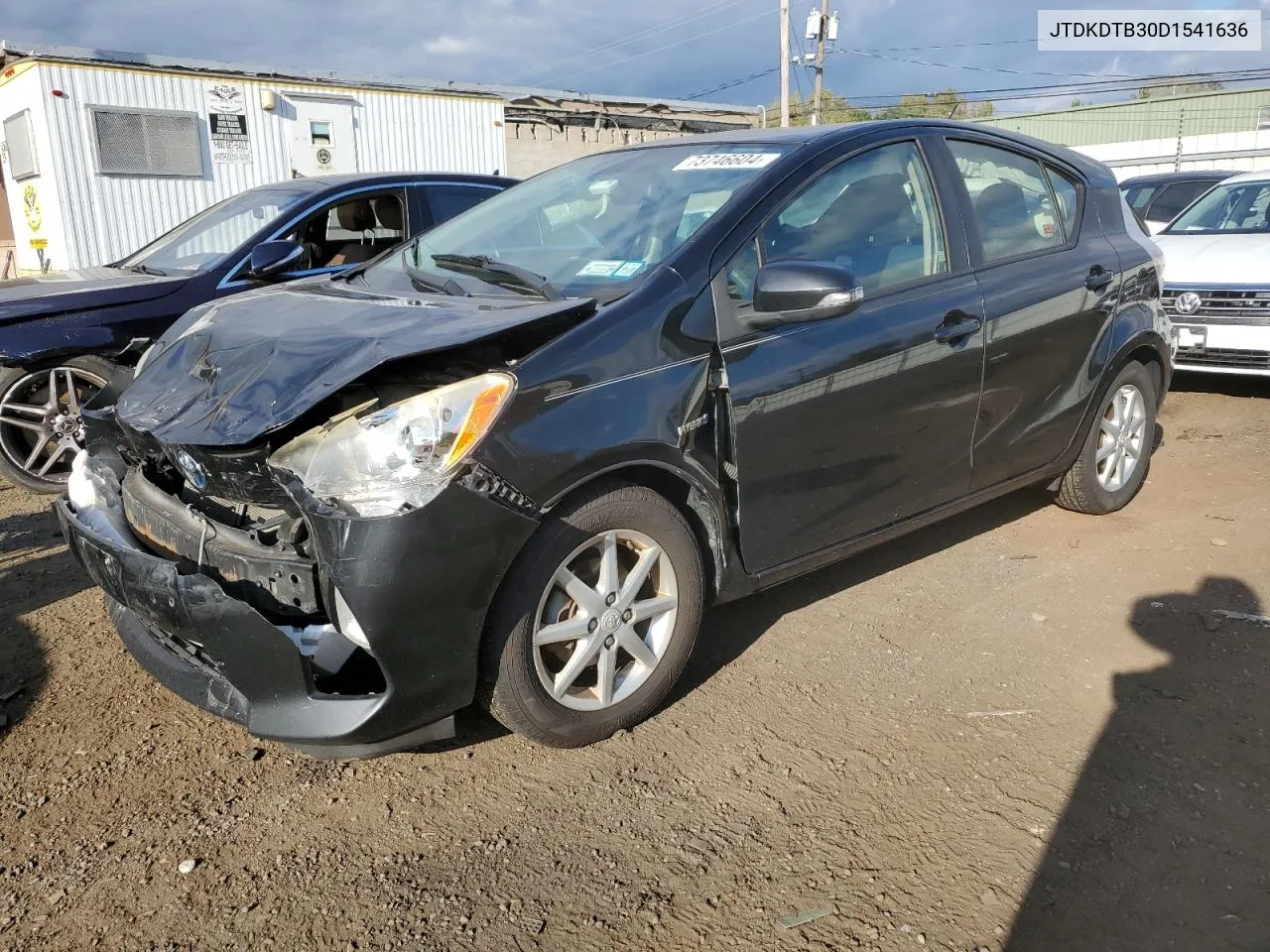 2013 Toyota Prius C VIN: JTDKDTB30D1541636 Lot: 73746604