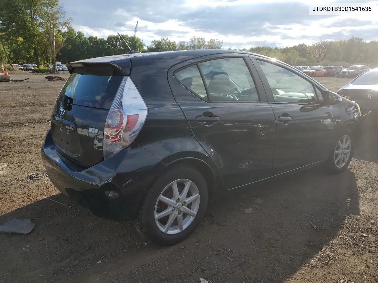 2013 Toyota Prius C VIN: JTDKDTB30D1541636 Lot: 73746604