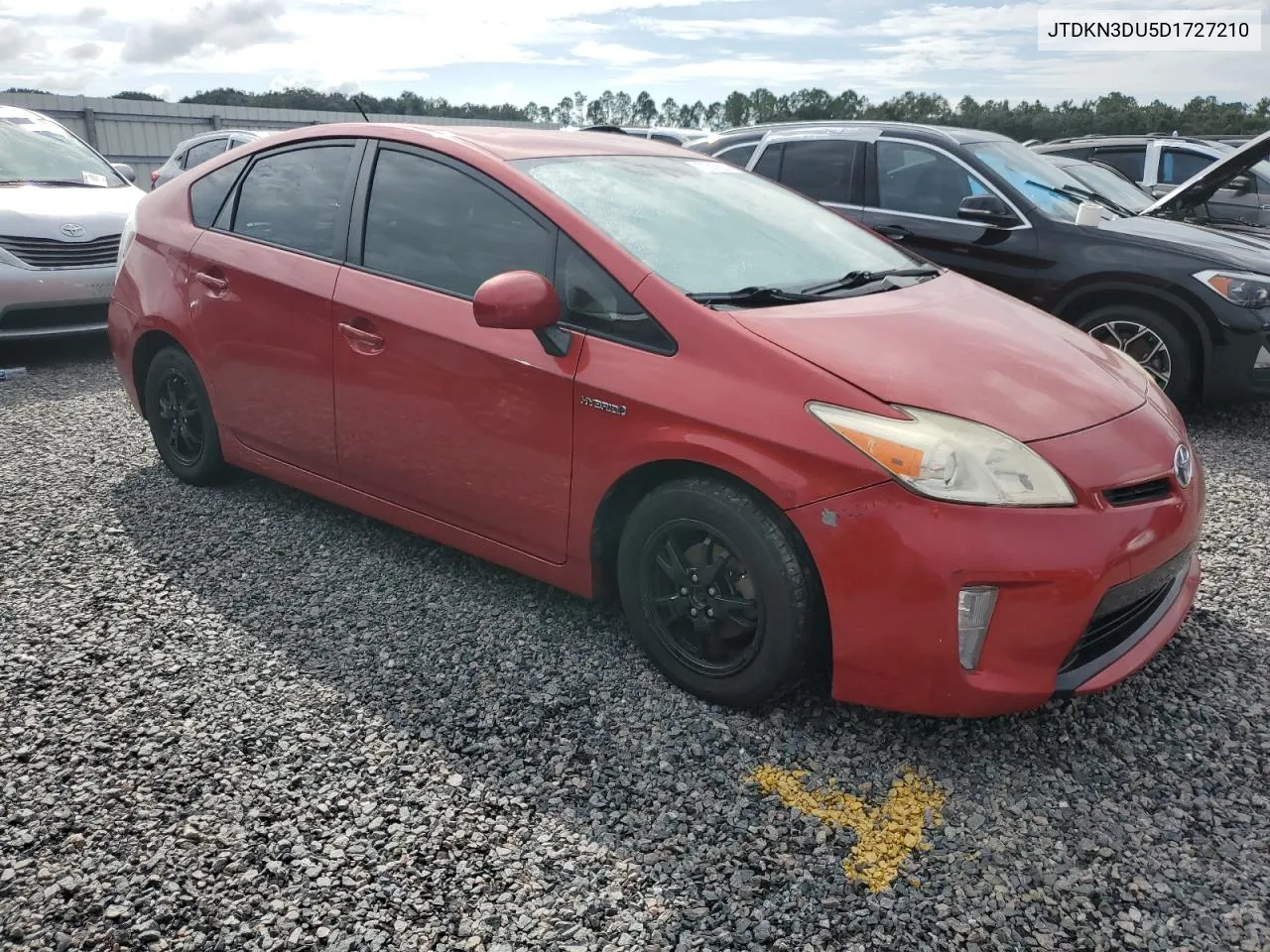 2013 Toyota Prius VIN: JTDKN3DU5D1727210 Lot: 73747584