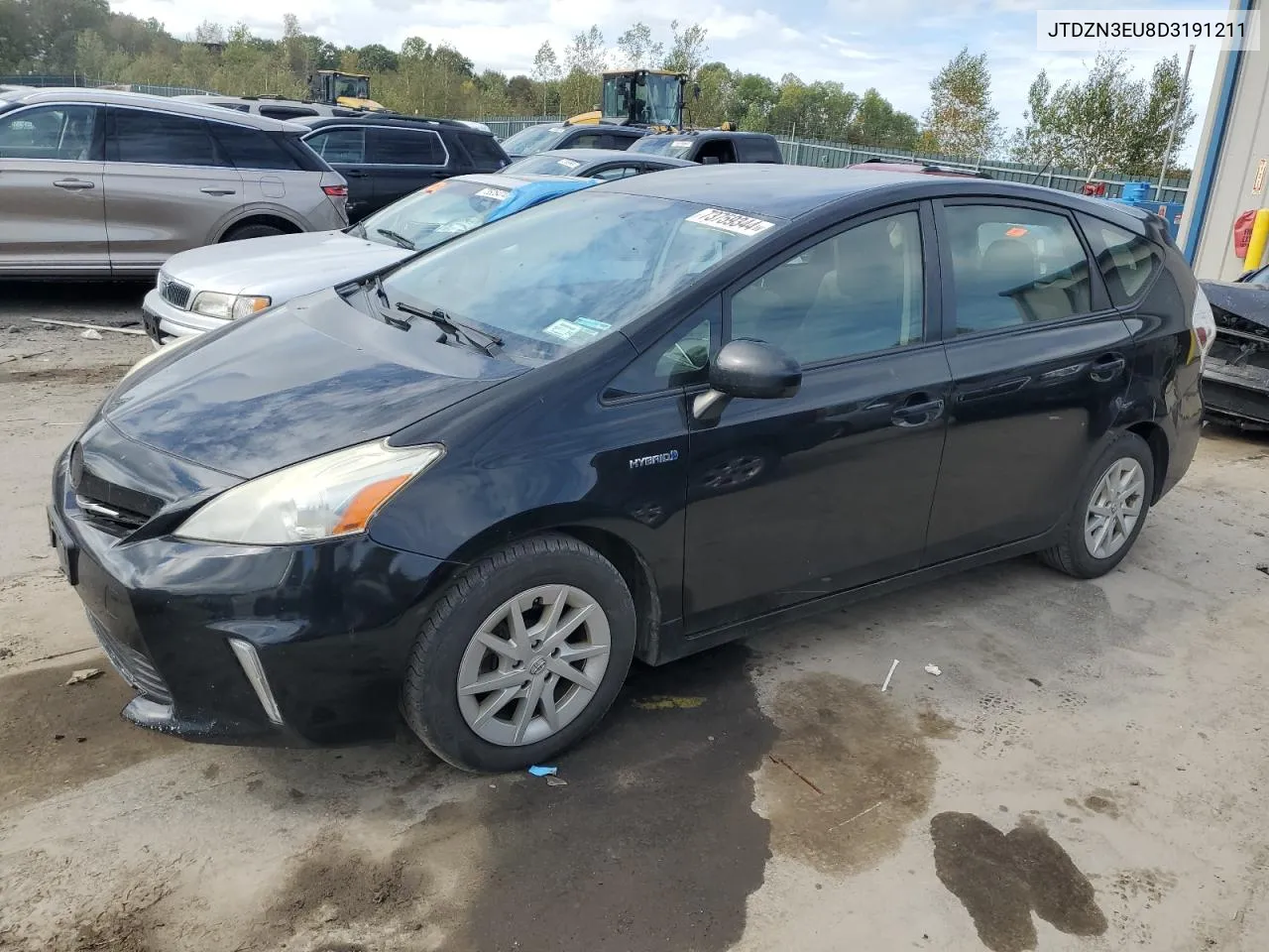 2013 Toyota Prius V VIN: JTDZN3EU8D3191211 Lot: 73759344