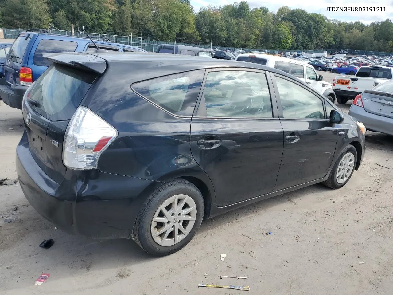 2013 Toyota Prius V VIN: JTDZN3EU8D3191211 Lot: 73759344