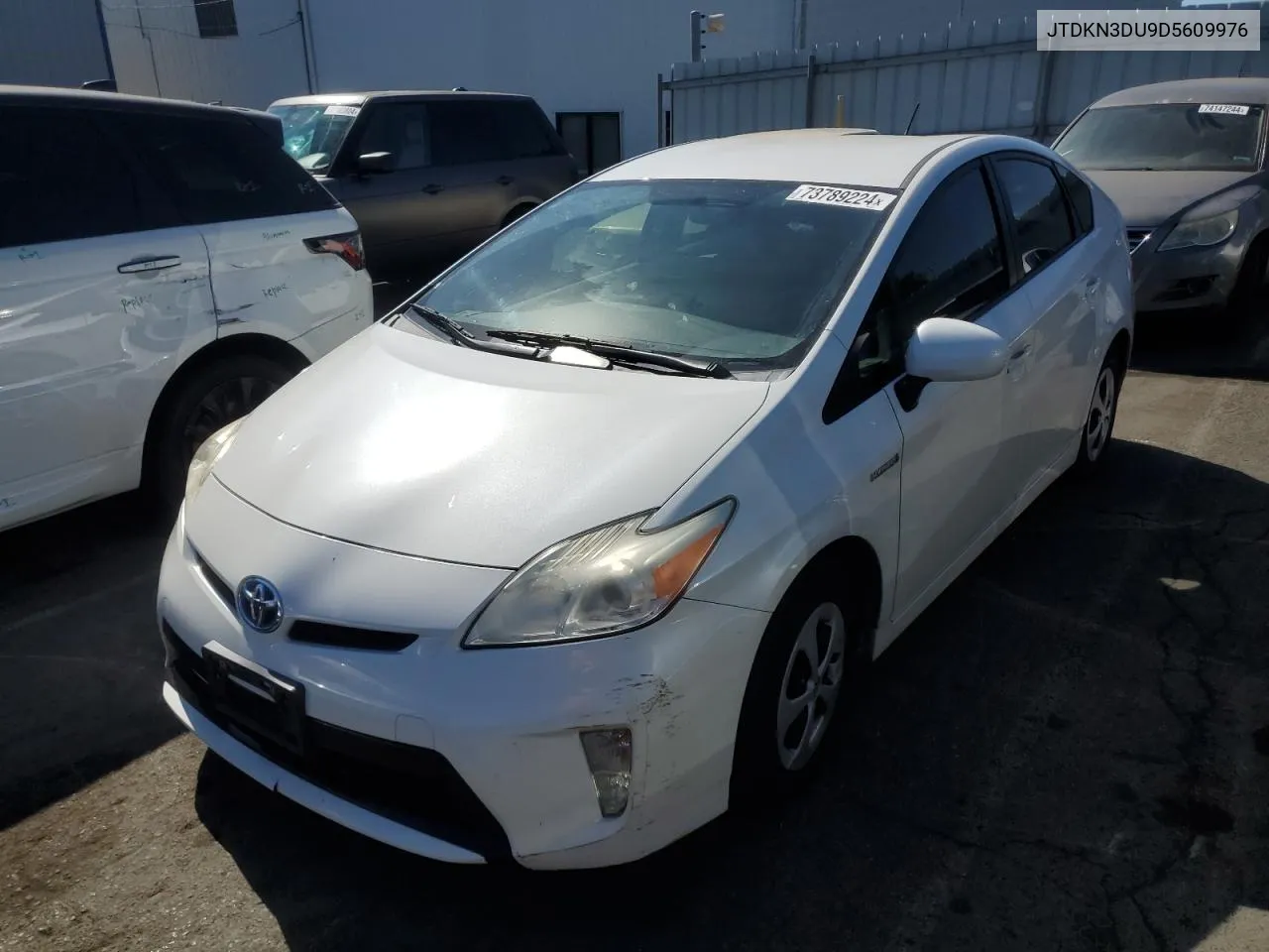 2013 Toyota Prius VIN: JTDKN3DU9D5609976 Lot: 73789224