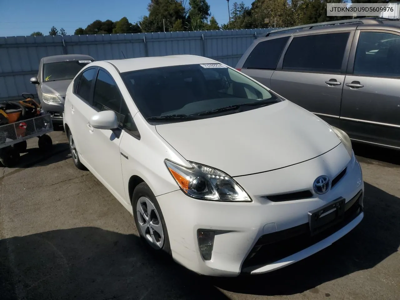 2013 Toyota Prius VIN: JTDKN3DU9D5609976 Lot: 73789224