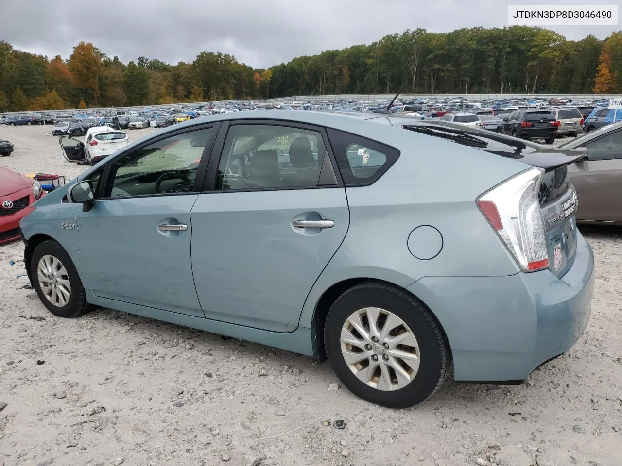 2013 Toyota Prius Plug-In VIN: JTDKN3DP8D3046490 Lot: 73806494