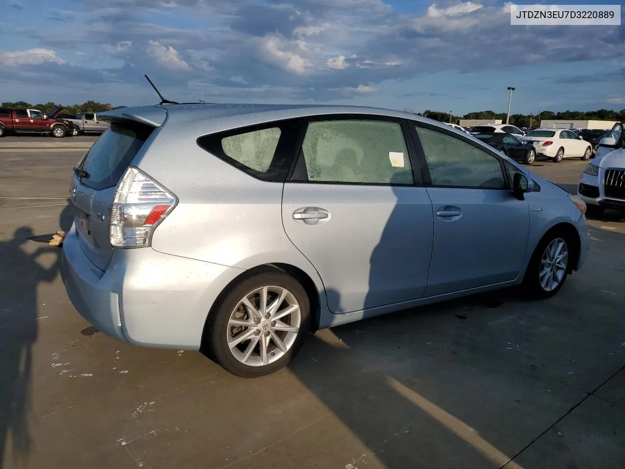 2013 Toyota Prius V VIN: JTDZN3EU7D3220889 Lot: 73943714