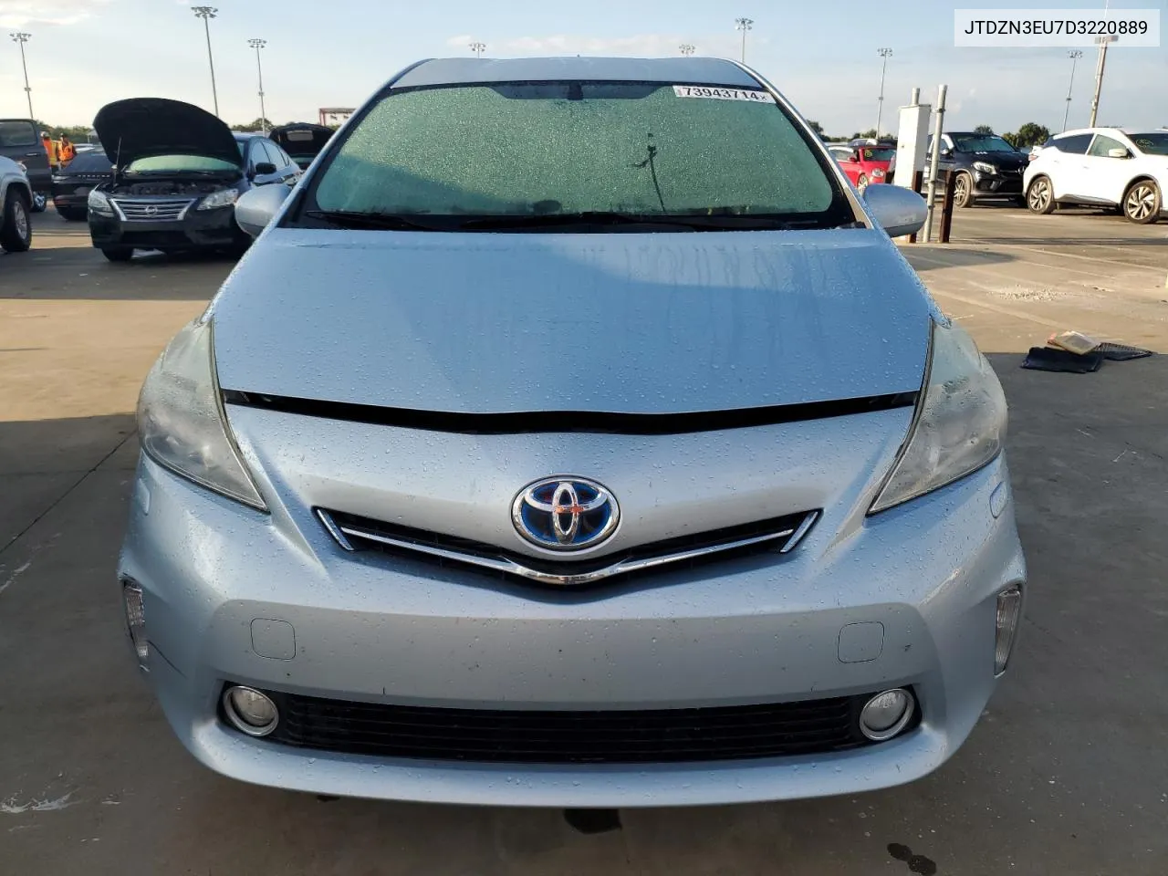 2013 Toyota Prius V VIN: JTDZN3EU7D3220889 Lot: 73943714