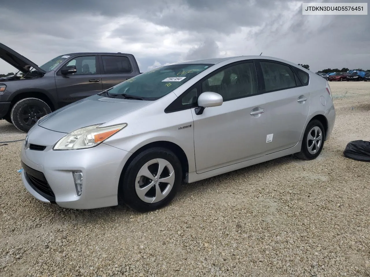 2013 Toyota Prius VIN: JTDKN3DU4D5576451 Lot: 73947494