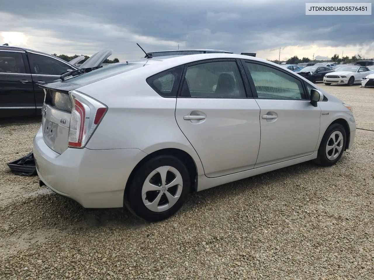 2013 Toyota Prius VIN: JTDKN3DU4D5576451 Lot: 73947494