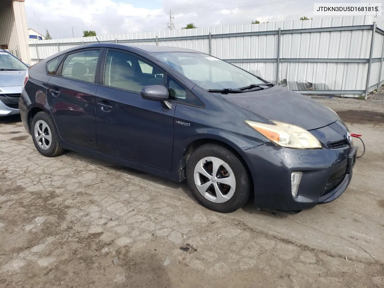 2013 Toyota Prius VIN: JTDKN3DU5D1681815 Lot: 73951934