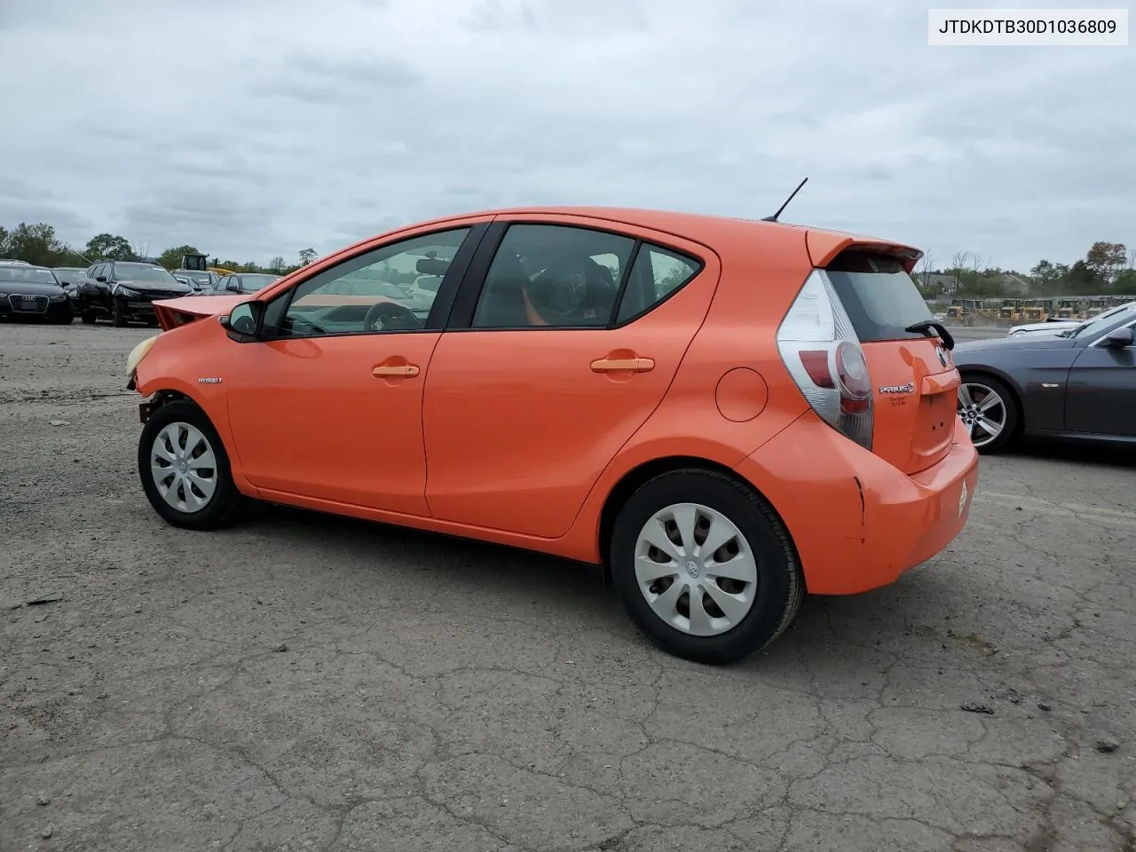 2013 Toyota Prius C VIN: JTDKDTB30D1036809 Lot: 74016464