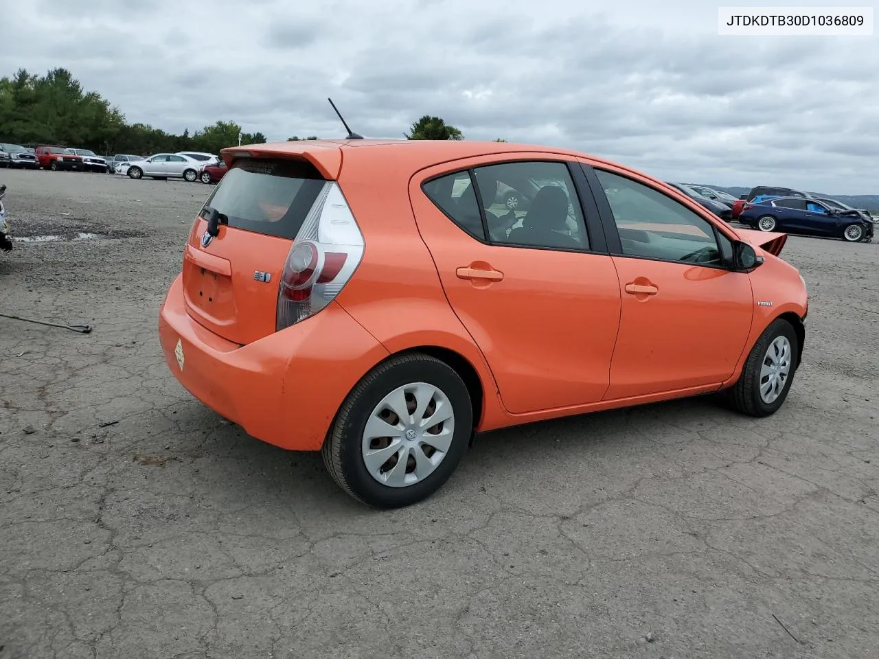 2013 Toyota Prius C VIN: JTDKDTB30D1036809 Lot: 74016464