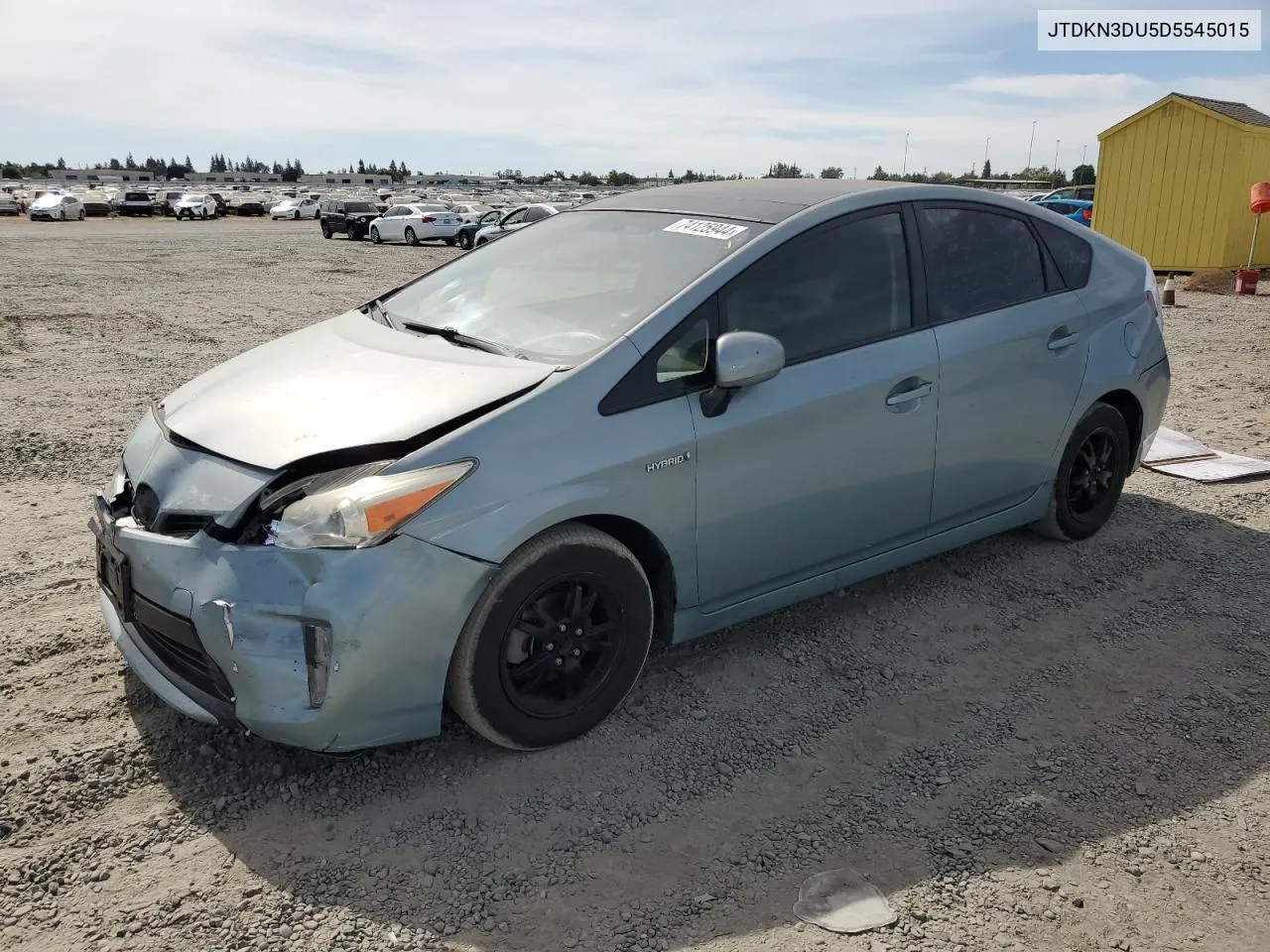 2013 Toyota Prius VIN: JTDKN3DU5D5545015 Lot: 74125944