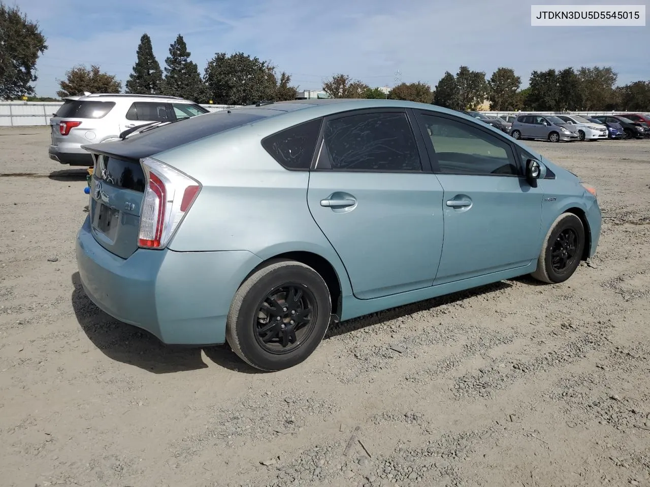 2013 Toyota Prius VIN: JTDKN3DU5D5545015 Lot: 74125944