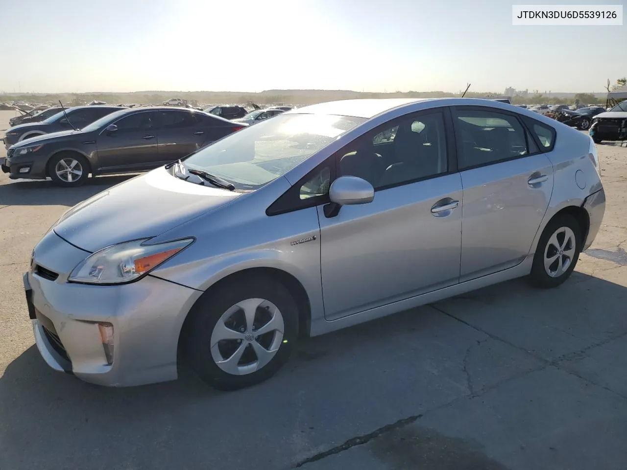 2013 Toyota Prius VIN: JTDKN3DU6D5539126 Lot: 74132134