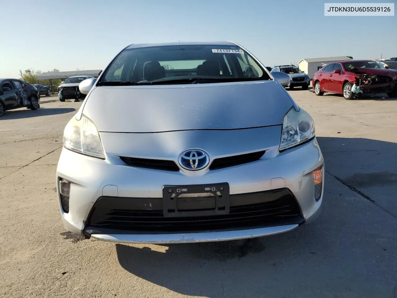 2013 Toyota Prius VIN: JTDKN3DU6D5539126 Lot: 74132134