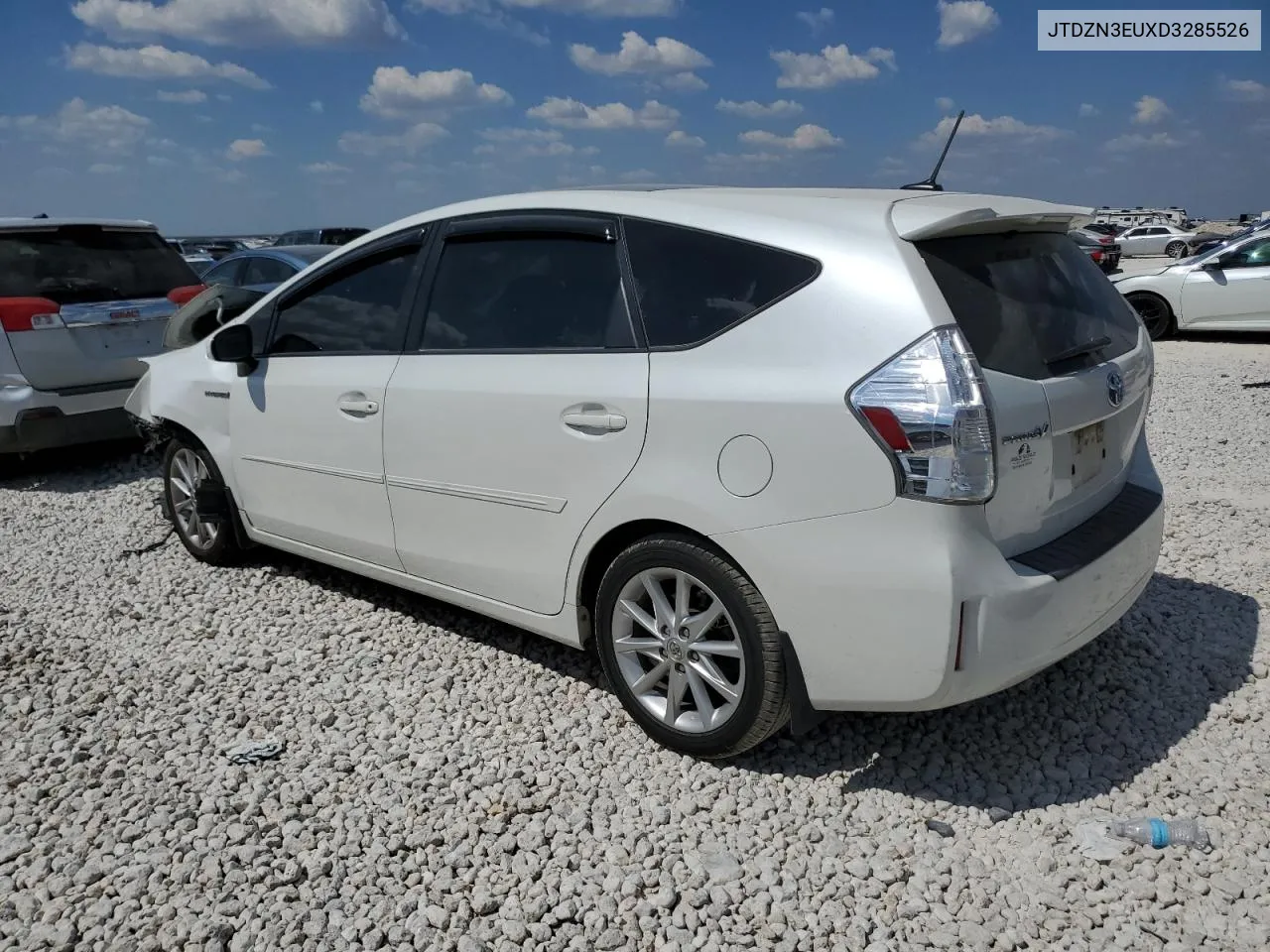 2013 Toyota Prius V VIN: JTDZN3EUXD3285526 Lot: 74223314