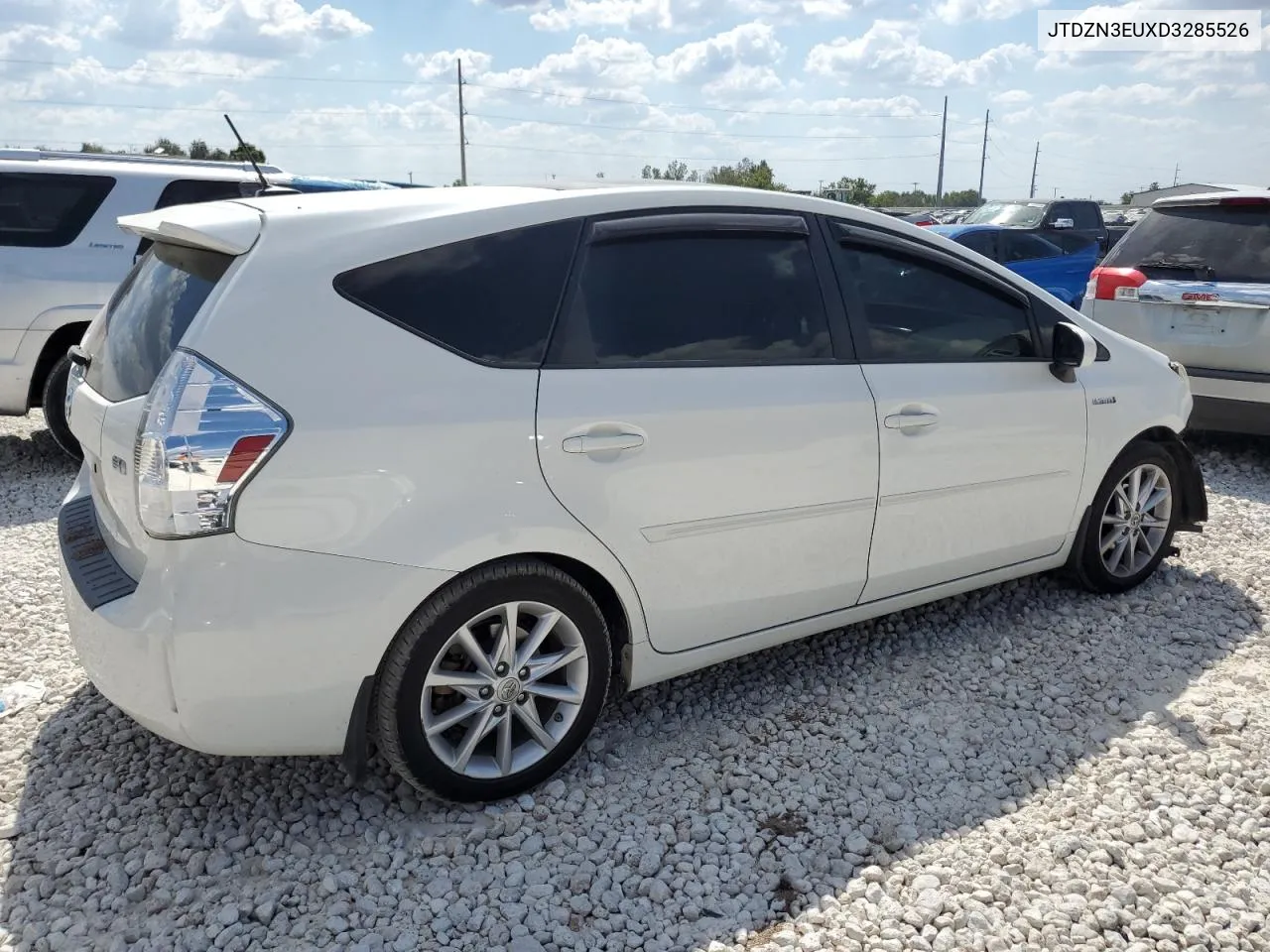 2013 Toyota Prius V VIN: JTDZN3EUXD3285526 Lot: 74223314