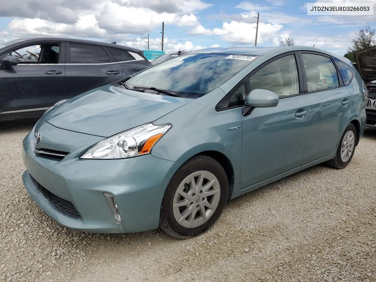 2013 Toyota Prius V VIN: JTDZN3EU8D3266053 Lot: 74241174