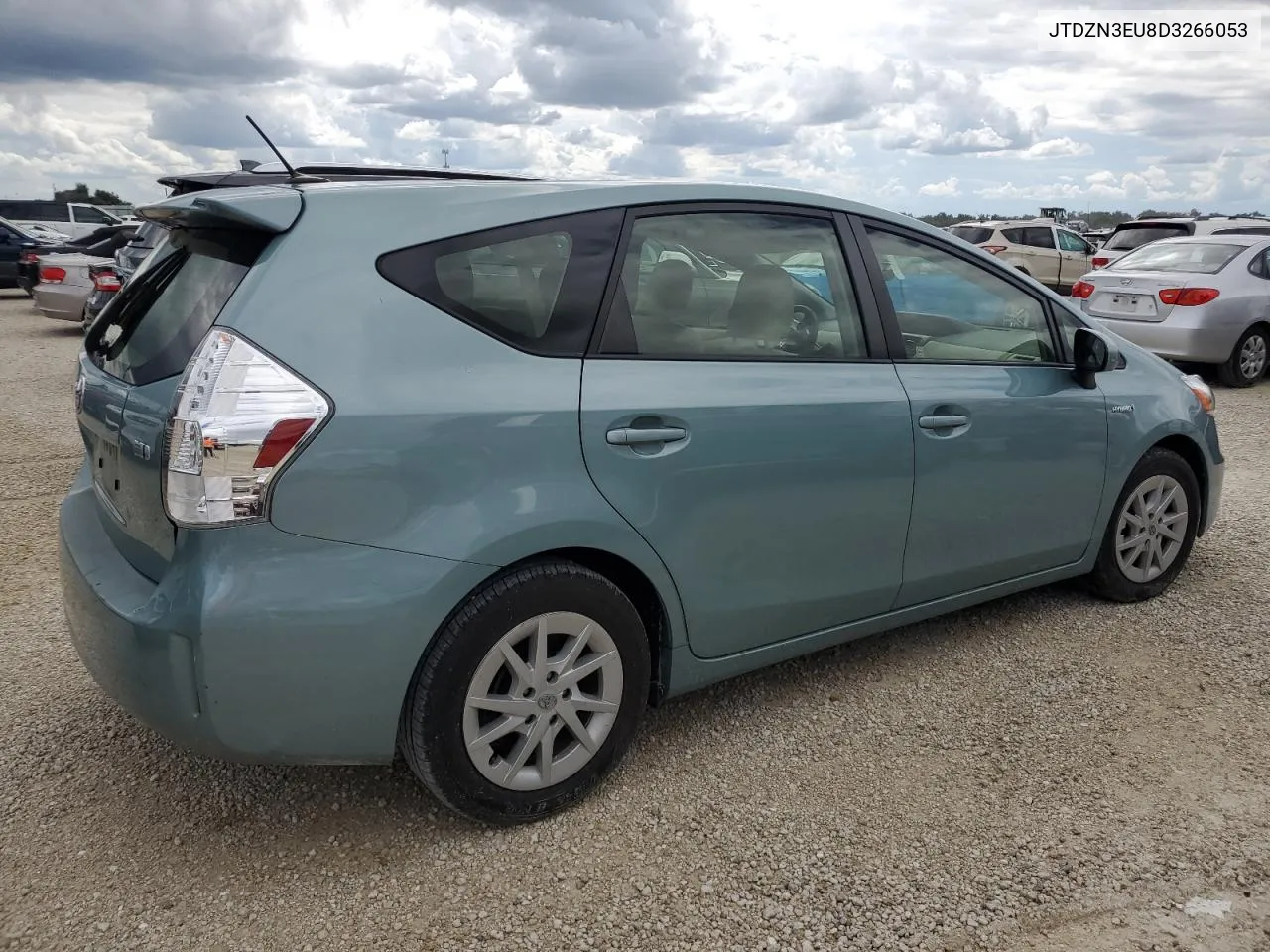 2013 Toyota Prius V VIN: JTDZN3EU8D3266053 Lot: 74241174