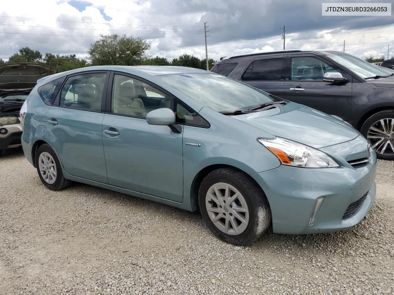 2013 Toyota Prius V VIN: JTDZN3EU8D3266053 Lot: 74241174