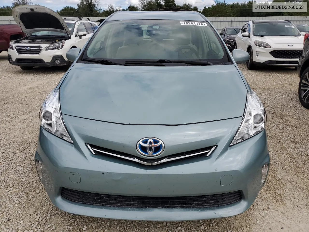 2013 Toyota Prius V VIN: JTDZN3EU8D3266053 Lot: 74241174