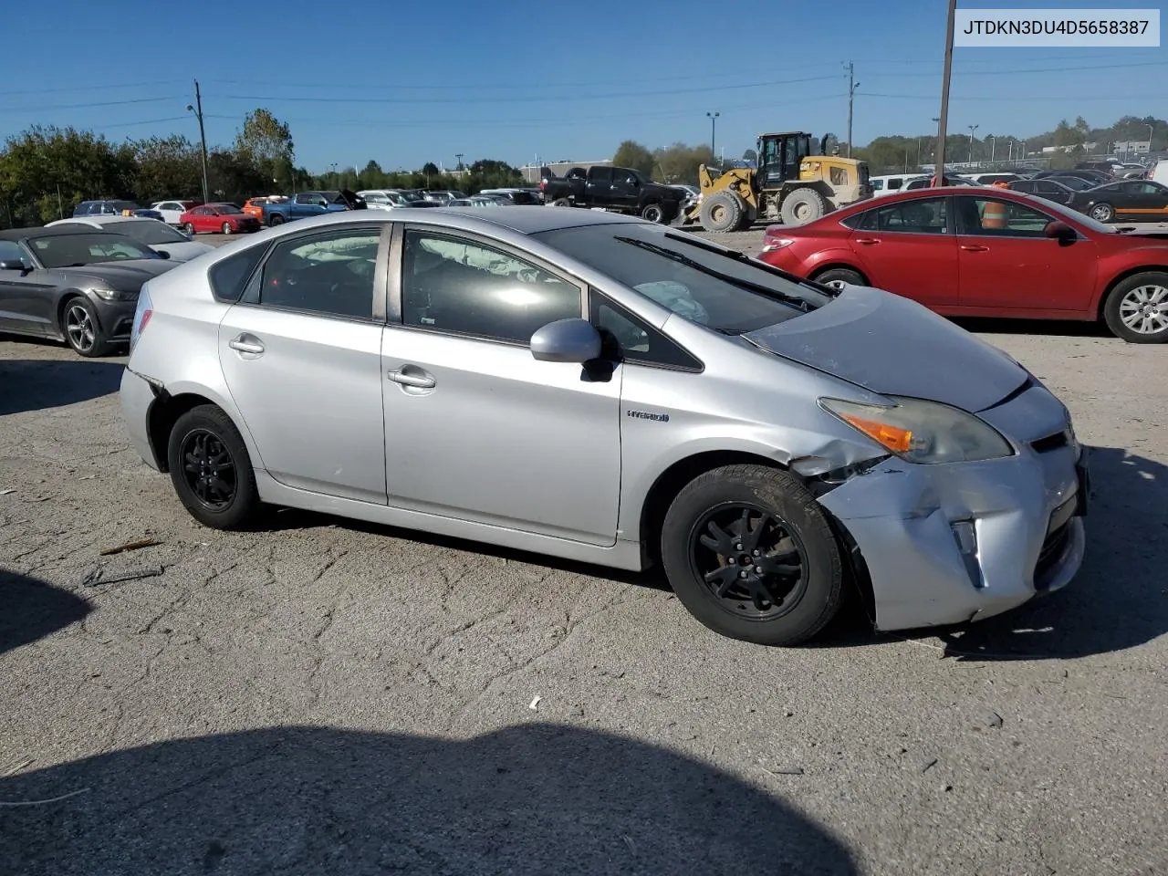 2013 Toyota Prius VIN: JTDKN3DU4D5658387 Lot: 74261244