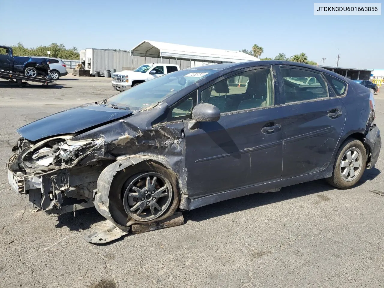 2013 Toyota Prius VIN: JTDKN3DU6D1663856 Lot: 74385734