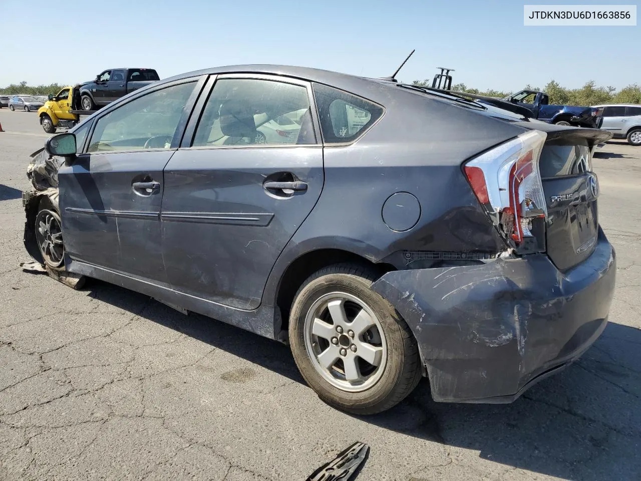 2013 Toyota Prius VIN: JTDKN3DU6D1663856 Lot: 74385734