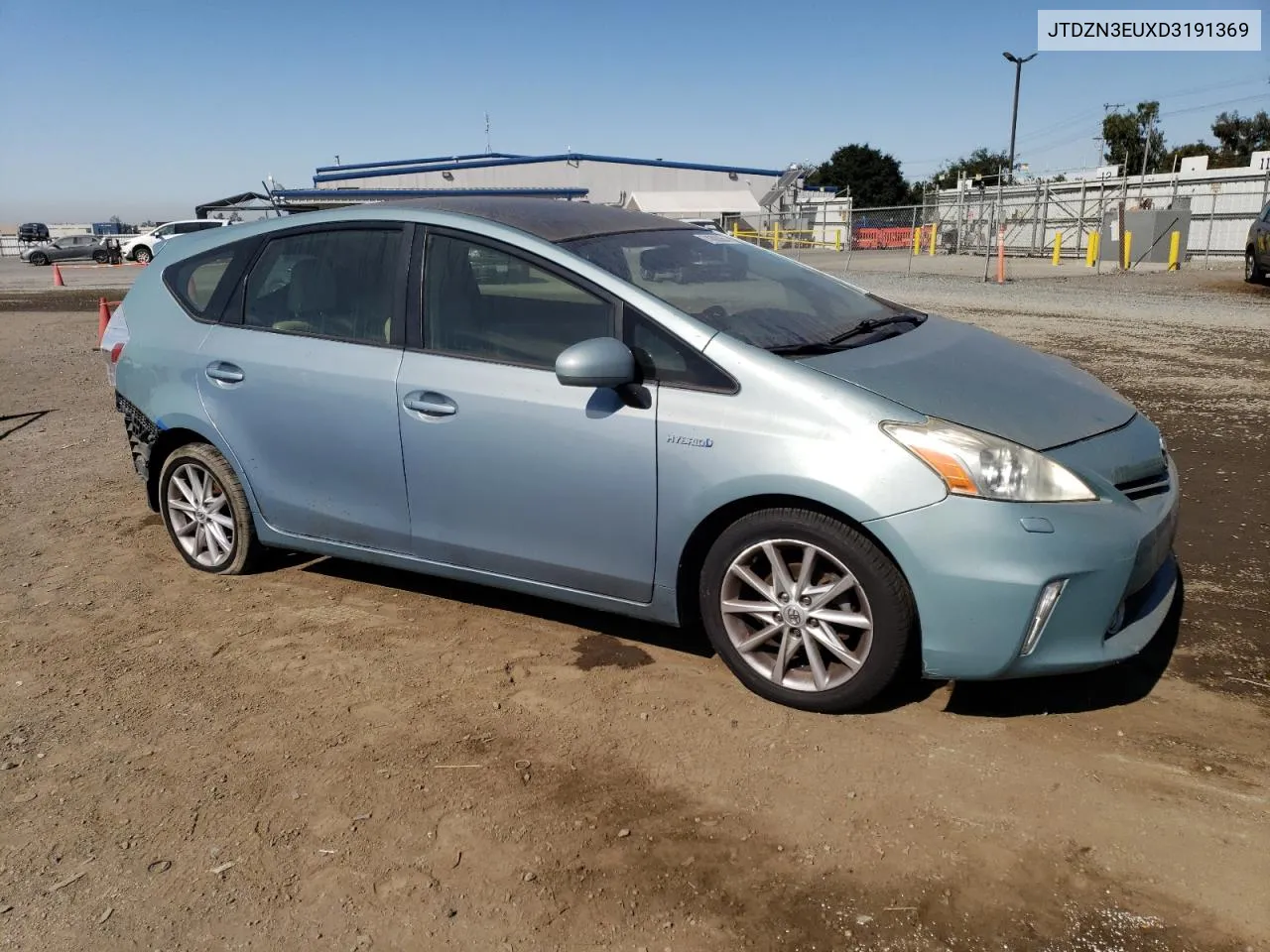 2013 Toyota Prius V VIN: JTDZN3EUXD3191369 Lot: 74393354